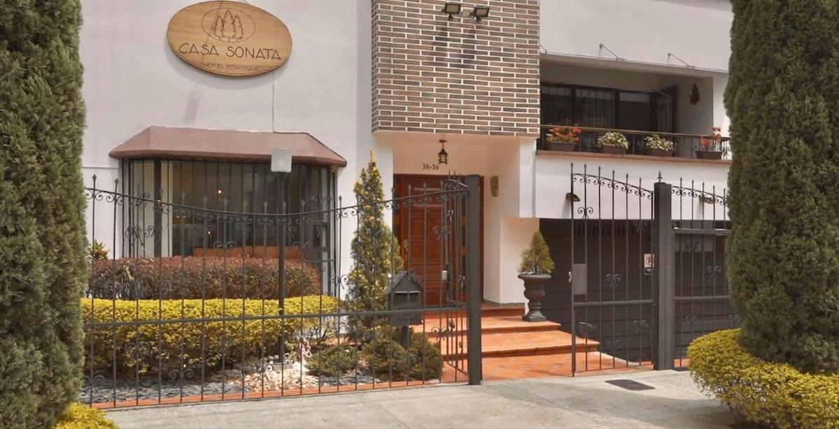 Hotel Casa Sonata Medellín Exterior foto