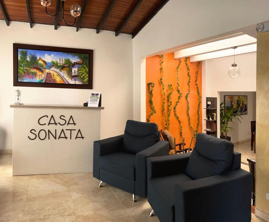 Hotel Casa Sonata Medellín Exterior foto